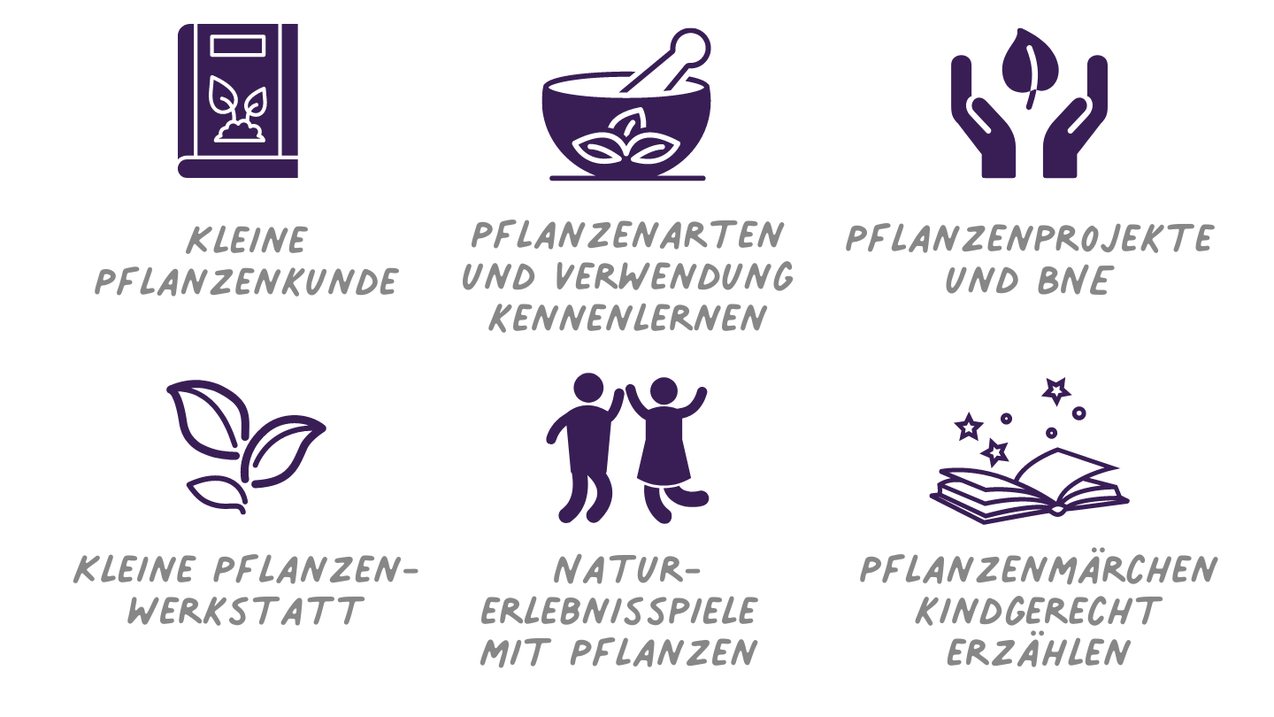Pflanzen-Erlebnis mit allen Sinnen