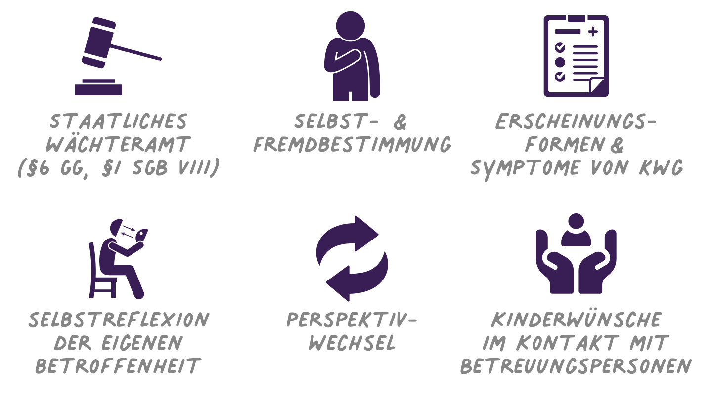 Kindeswohlgefährdung: Perspektiven und pädagogische Notwendigkeiten - Qualifikationskurs