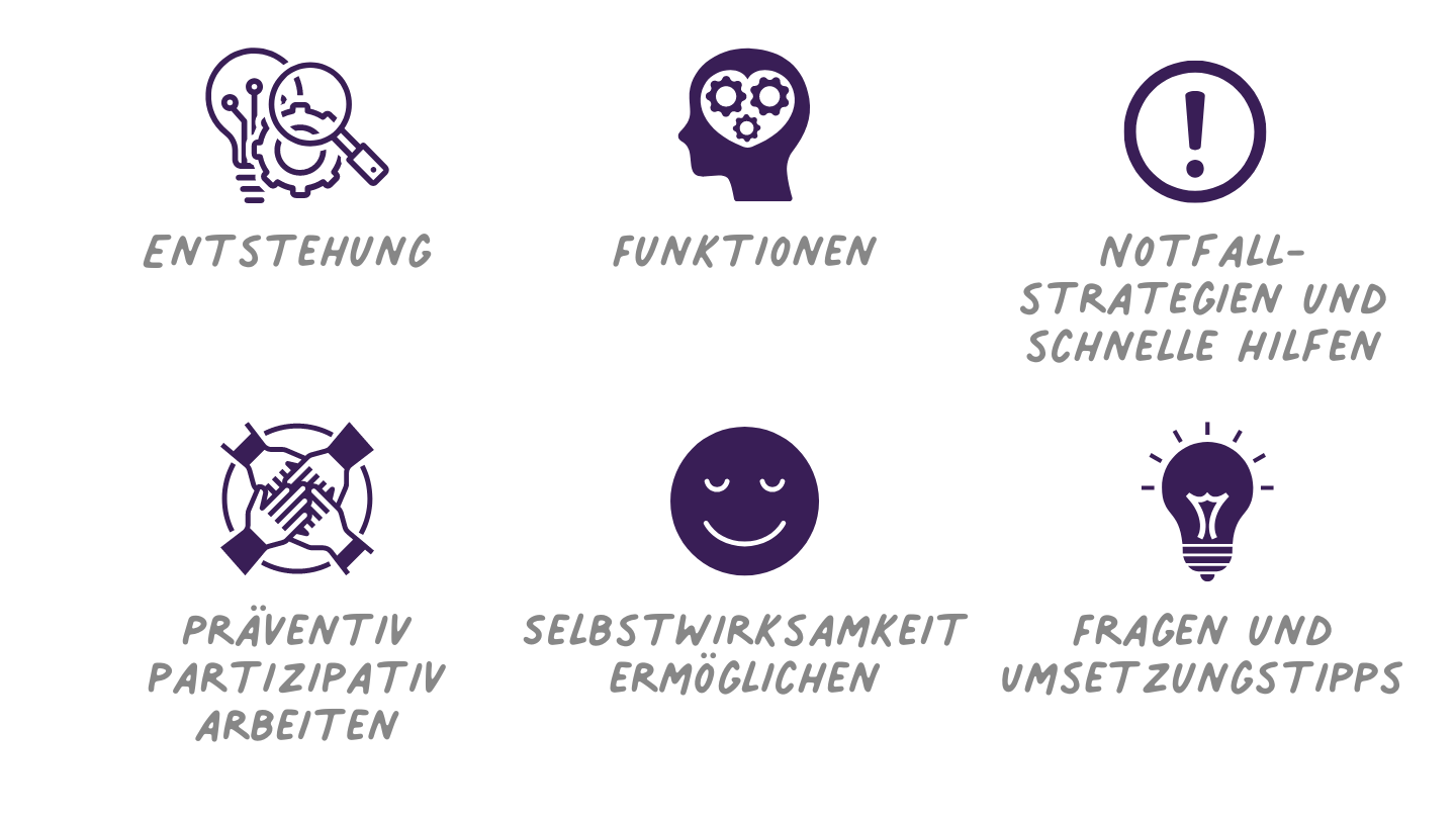 Umgang mit herausforderndem Verhalten