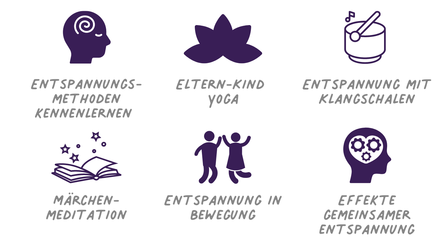 Entspannung für Eltern und Kinder - Einfache Methoden für einen Elternabend