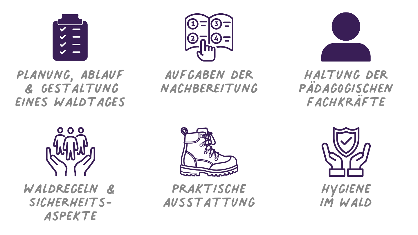 Leitfaden zur Umsetzung von Waldtagen und Waldwochen