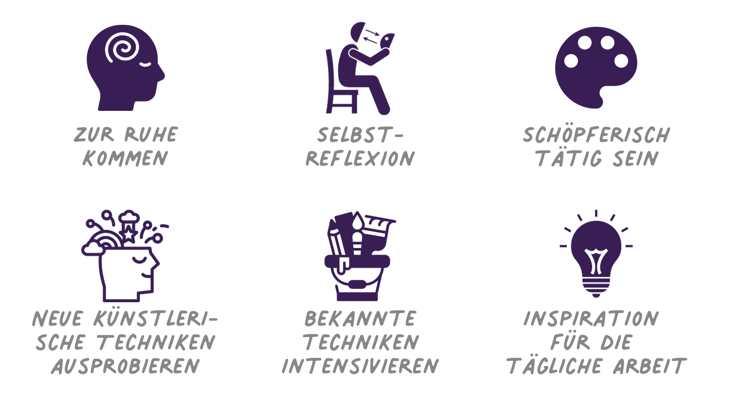 Schöpferischer Tag - kreativ sein