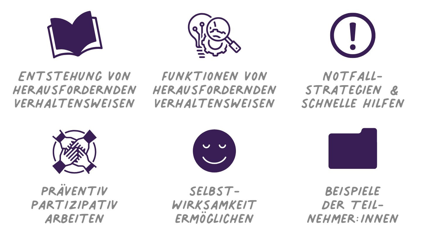 Herausforderndes Verhalten bei Kindern mit Behinderungen