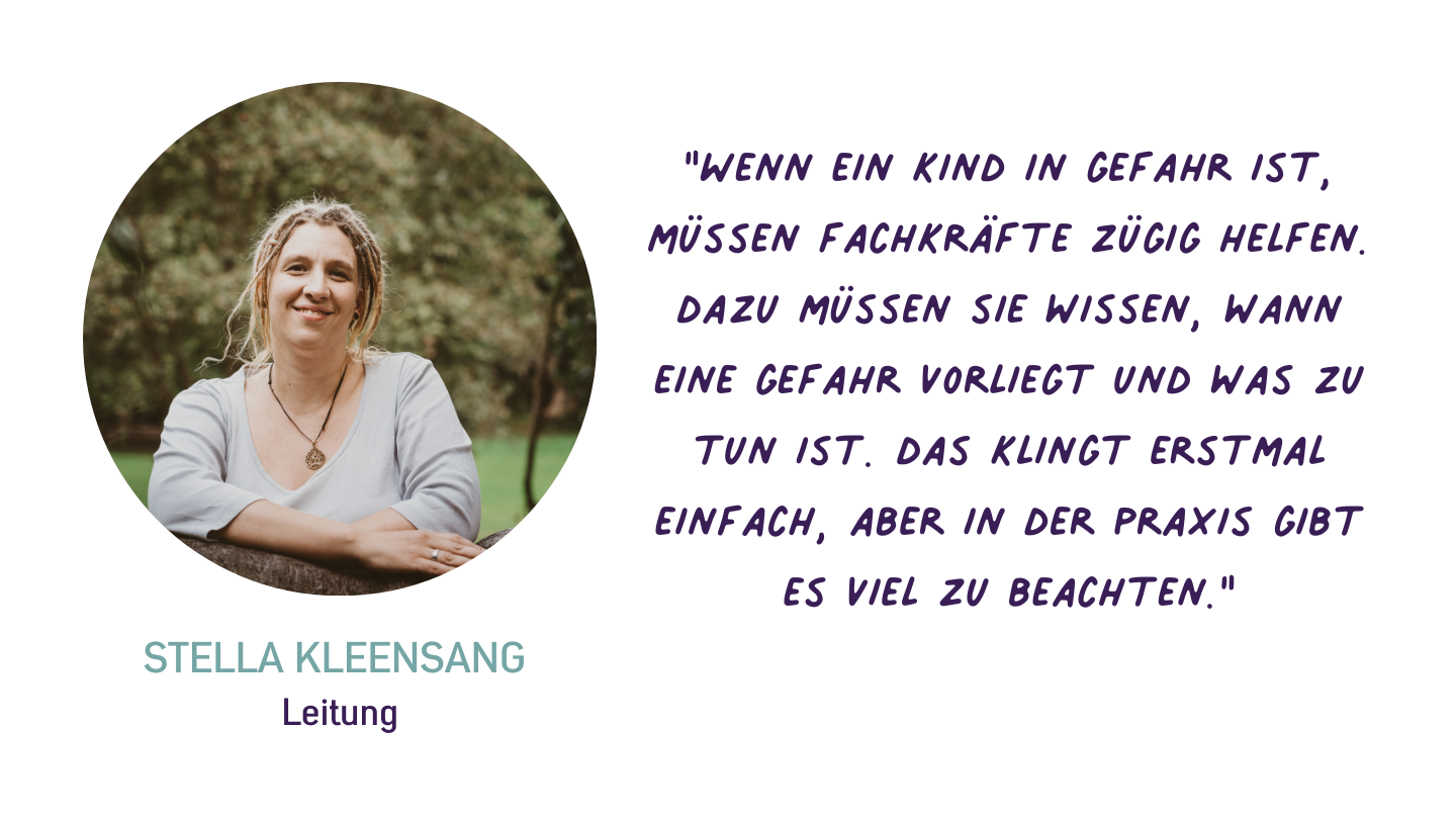 Qualifikation Kinderschutzfachkraft - Insoweit erfahrene Fachkraft nach §8a SGB VIII