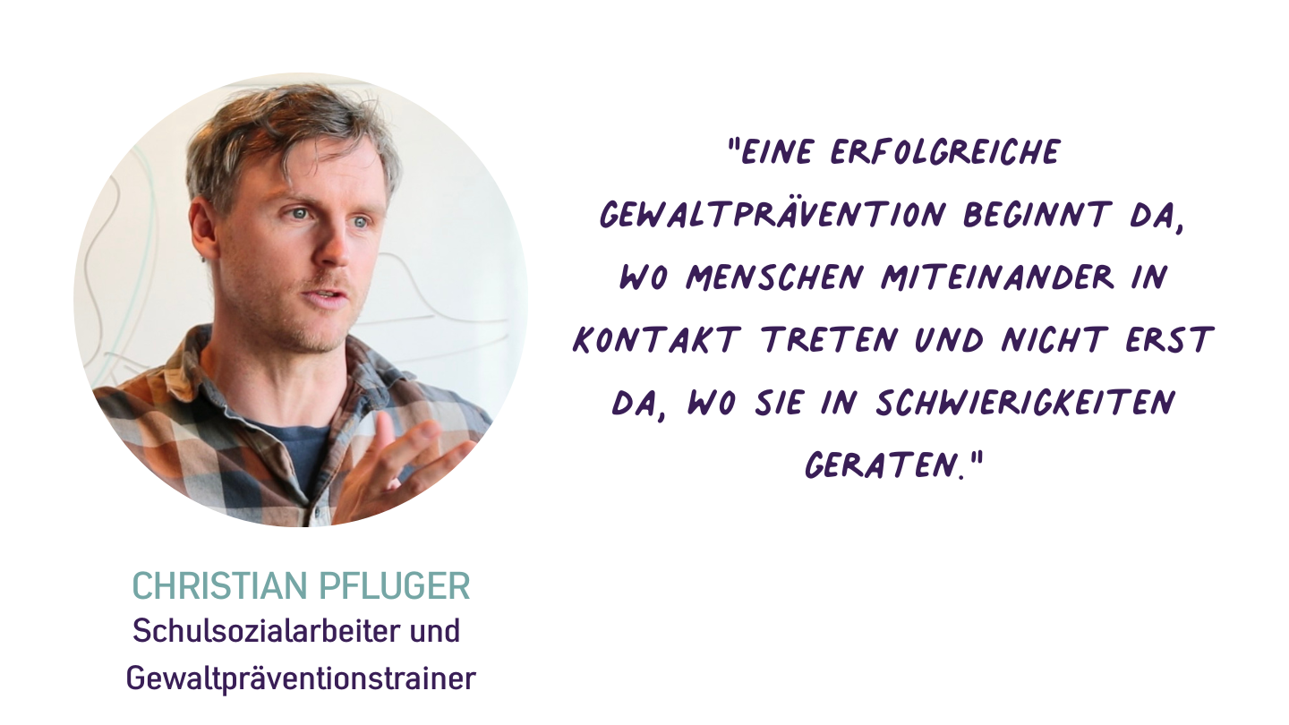 Fachkraft für Gewaltprävention (Zusatzqualifikation)