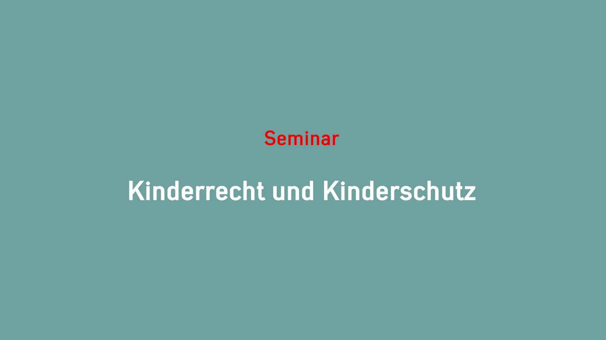 Kinderrecht Und Kinderschutz – Pädiko Akademie