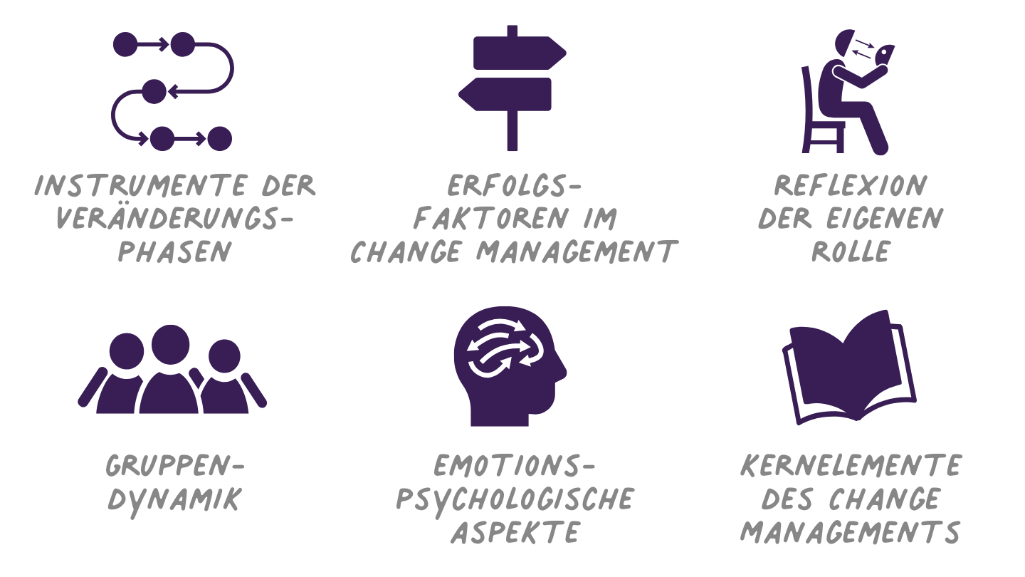 Change Management  - Veränderungen planen, umsetzen und begleiten