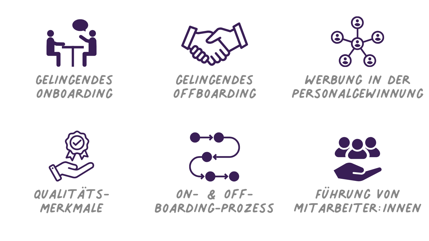 Einarbeitung und Abschied nehmen - Gelingendes On- und Offboarding von Mitarbeiter:innen